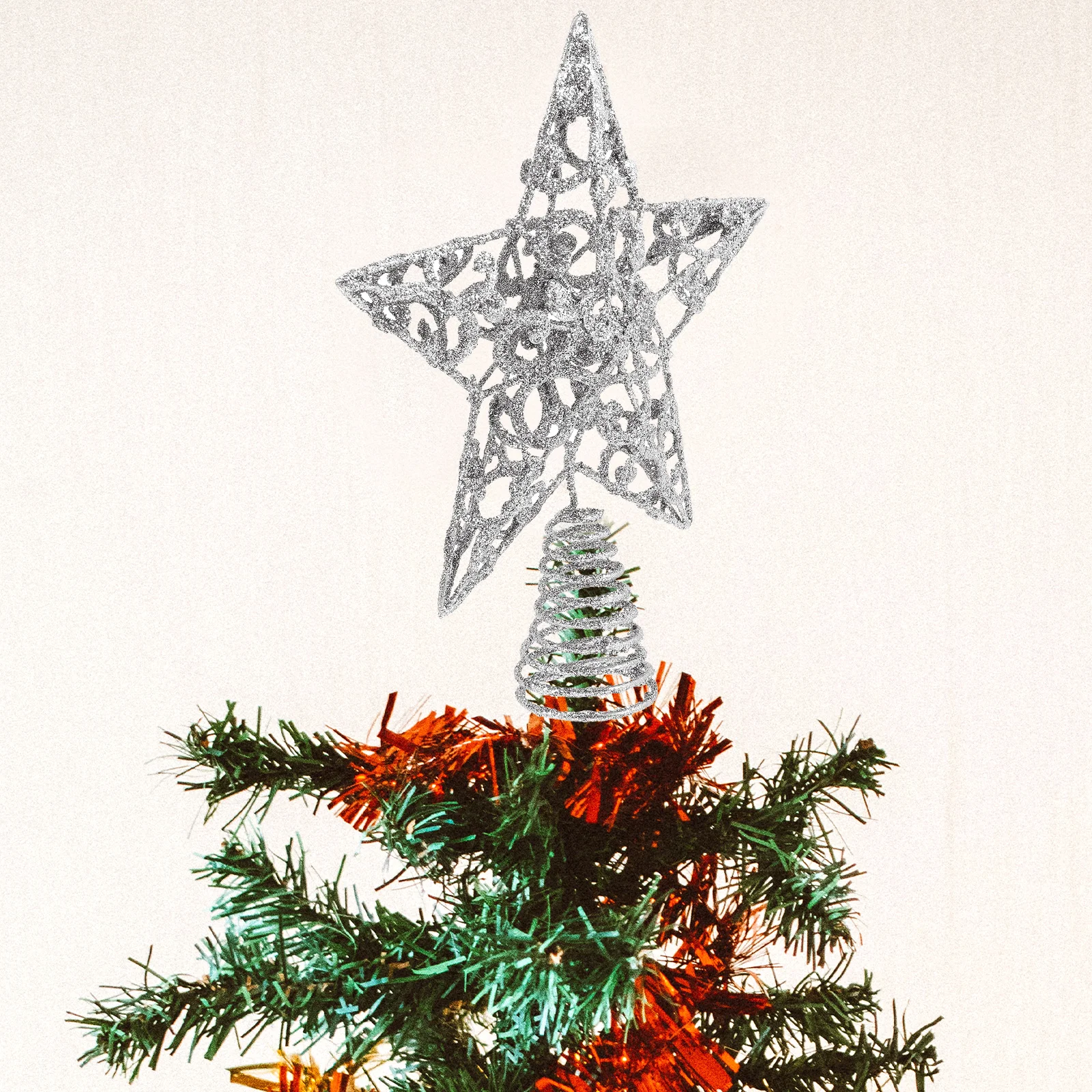 

Christmas Star Decor Hanging Ornament Premium Material Rope Xmas Tree Party Decoration Xmas Scene Supplies