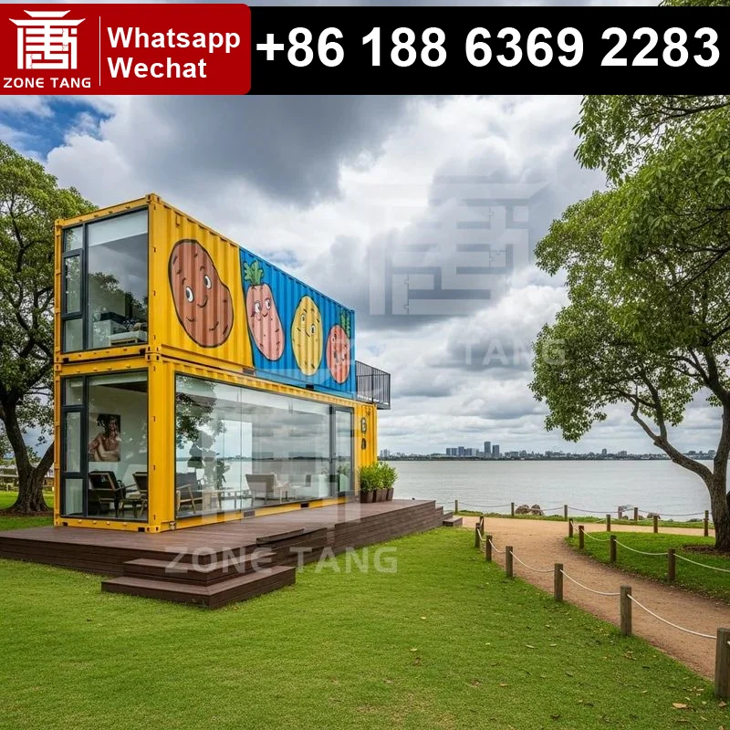 Affordable Container House Container Housing For Homeless Camp Hotel Container Home Customize Pattern Pre Fabricated Homes