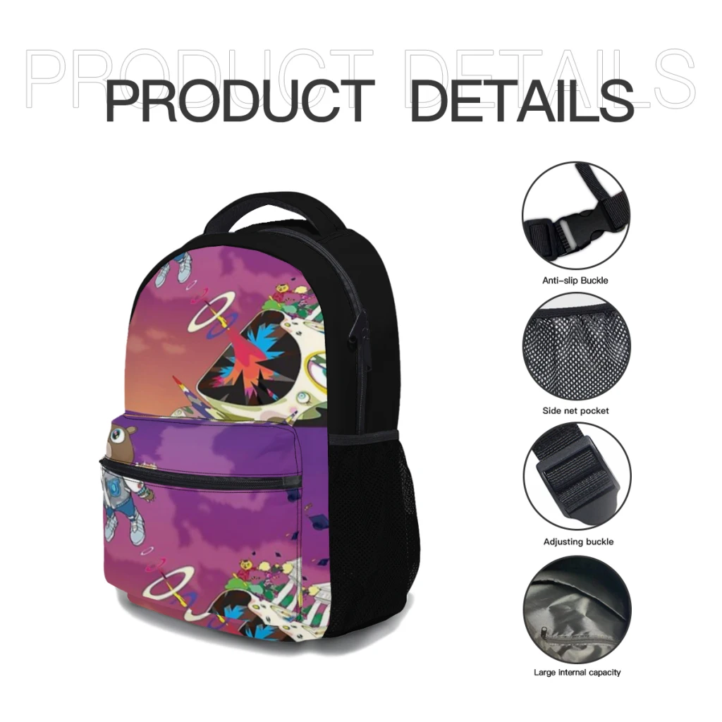 Fly High Versatile Backpack Large Capacity Waterproof Backpack Washable Computer Bag Unisex