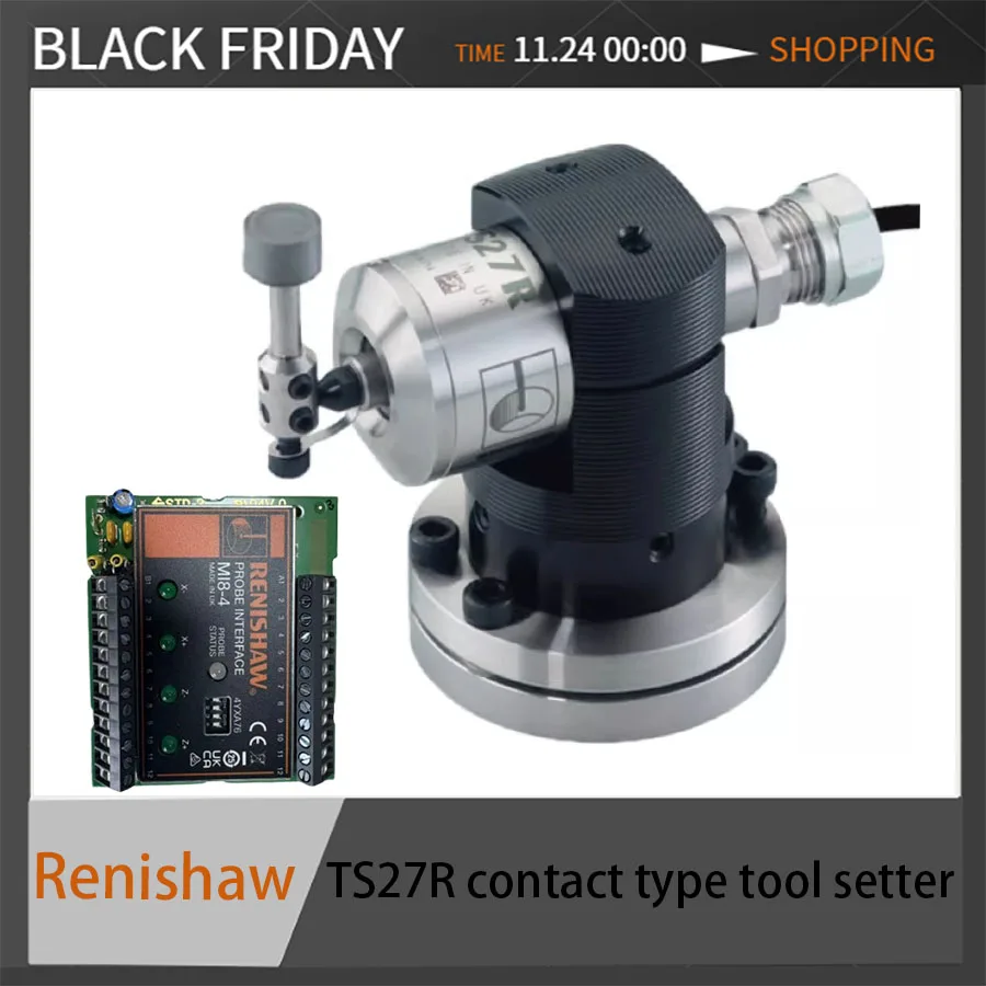 

Renishaw MI8/TS27R contact type tool setter, five direction tool setter, CNC machining tool diameter and tool breakage detection