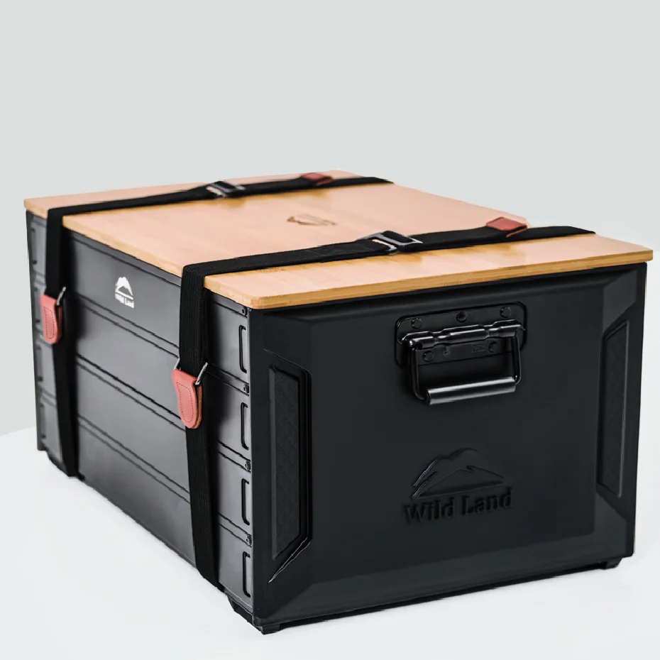 

Multi-function Portable Super Inner Space Durable Outdoor Camping Storage Box Picnic Cooking