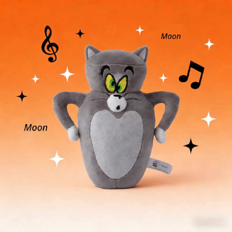 

Hugkis кошка и мышь плюшевые игрушки деформация серии настольные украшения куклы забавные куклы детские подарки