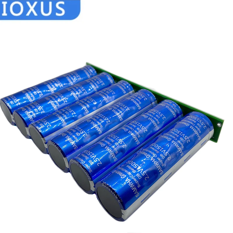 1Set 15V250F Automobile Rectifier Module Super Farad Capacitor High Capacity Supercapacitor Replace 16V83F Ultracapacitor