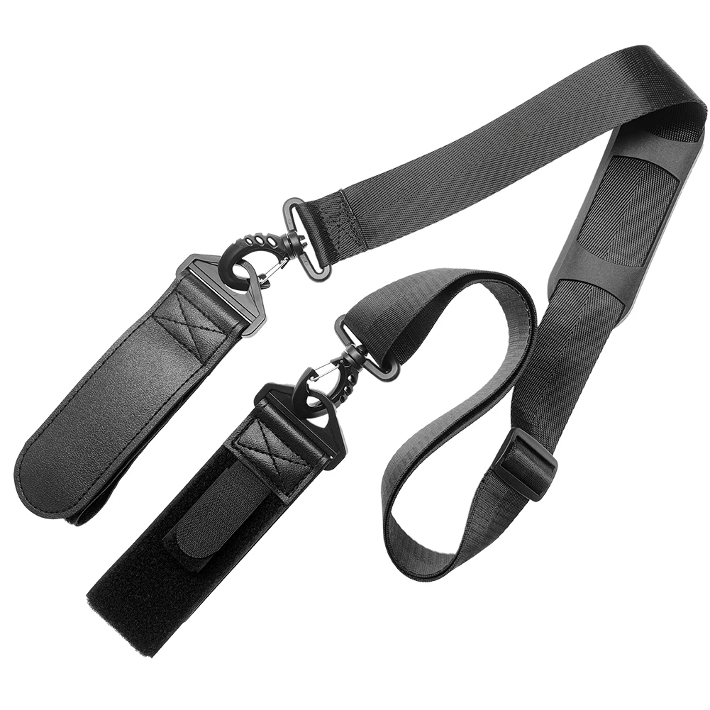 Ski Pole Carrying Strap Adjustable Skiing Board Shoulder Carrier Straps with Ant-Slip Leash Pad Portable Skiing Pole Loop Strap