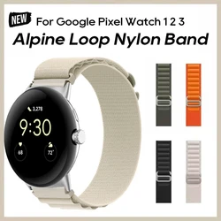 20mm Nylon Band For Google Pixel 3 45mm Watch Strap Weaves Bracelet Sport Watchband For Google Pixel Watch 3 2 1 41mm Wristband