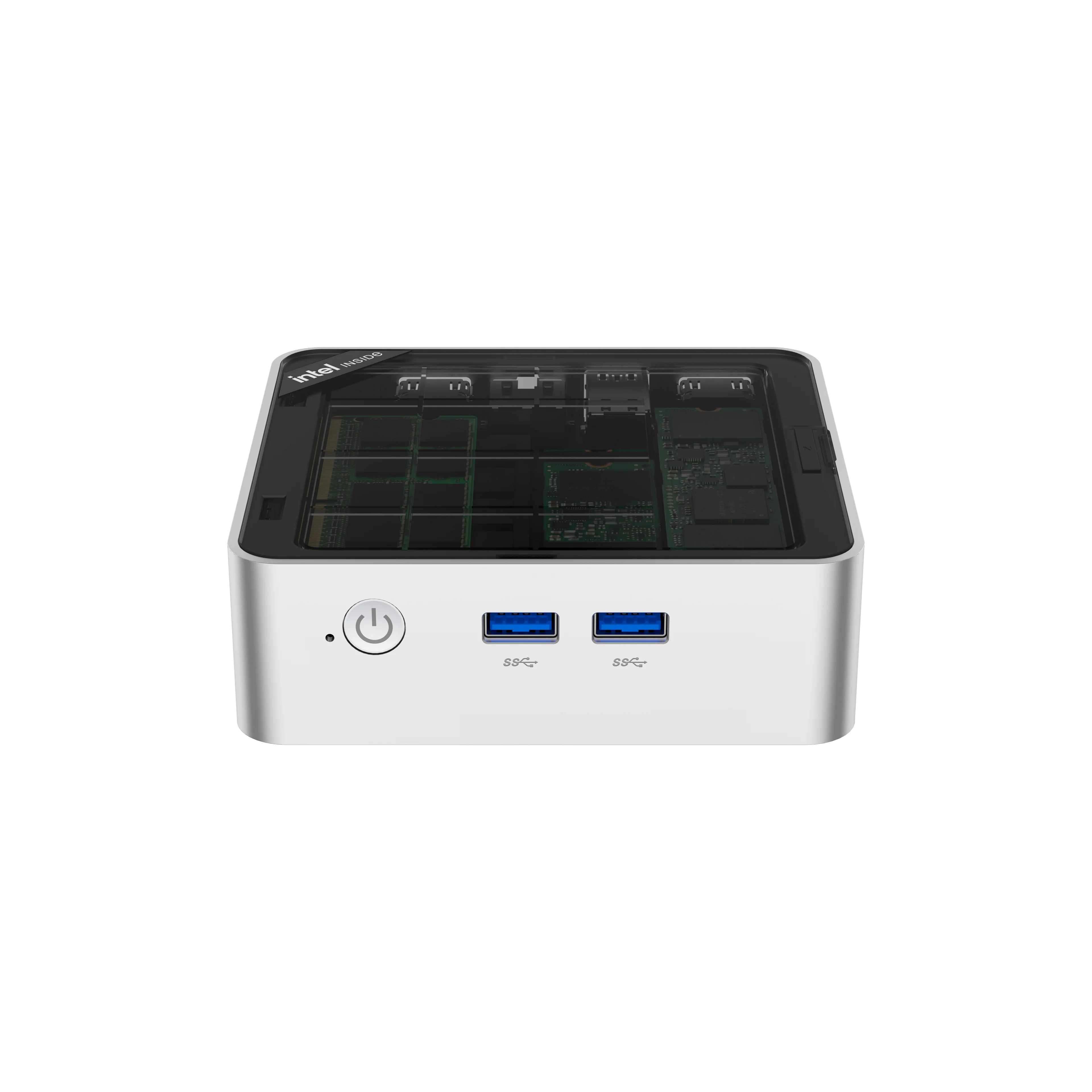 New AMD Ryzen 5 4300U Mini PC, 8GB DDR4 128GB SSD Win11, 4K Dual for Office & Home, 1-Year Warranty