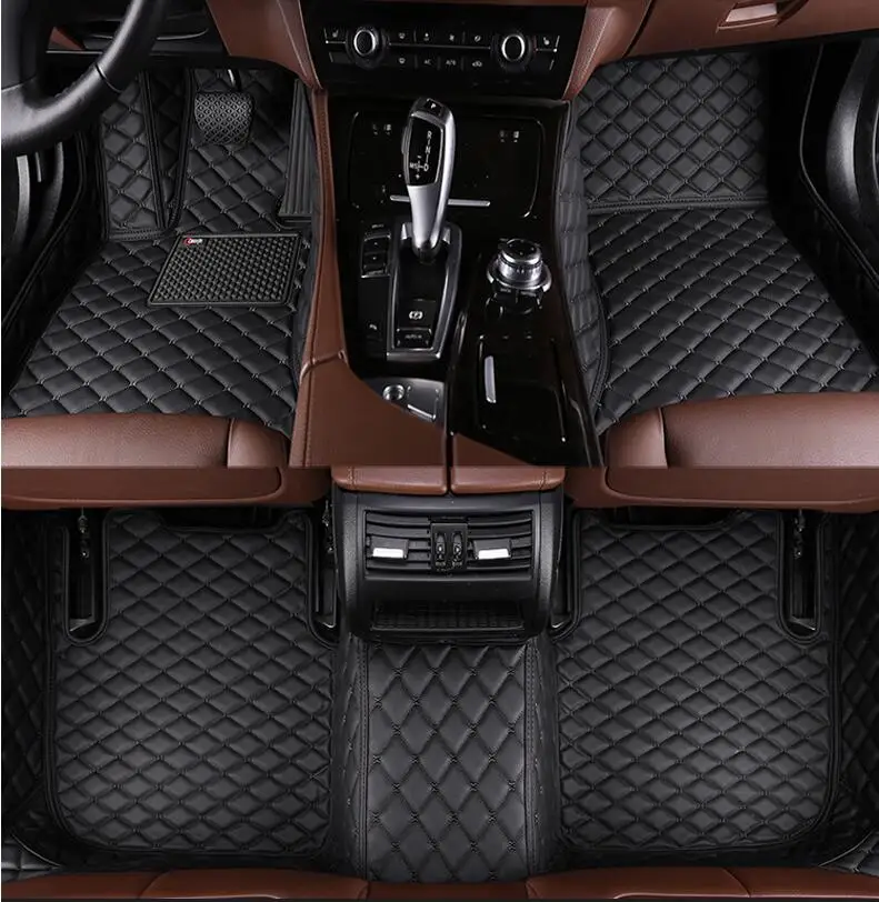 Alfombrillas de coche para VW Volkswagen Tiguan L 2023, 2022, 2021, 2020, 2019, 2018, 2017 (5 asientos), alfombras interiores, accesorios