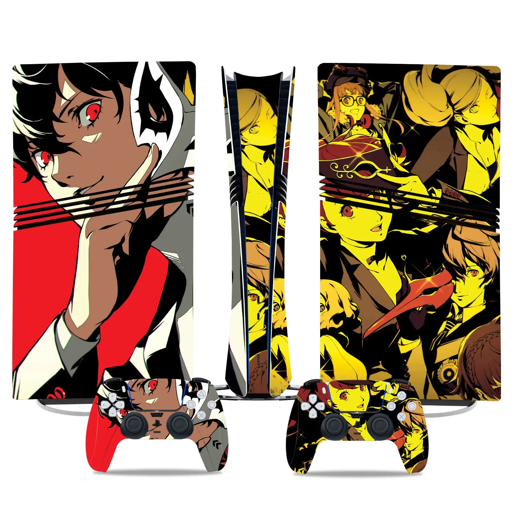 Farcry 6 P5 PS5 Pro القرص الجلد ملصق حامي غطاء لاصق لامع وحدة التحكم PS5 برو الرقمية الجلد ملصق الفينيل