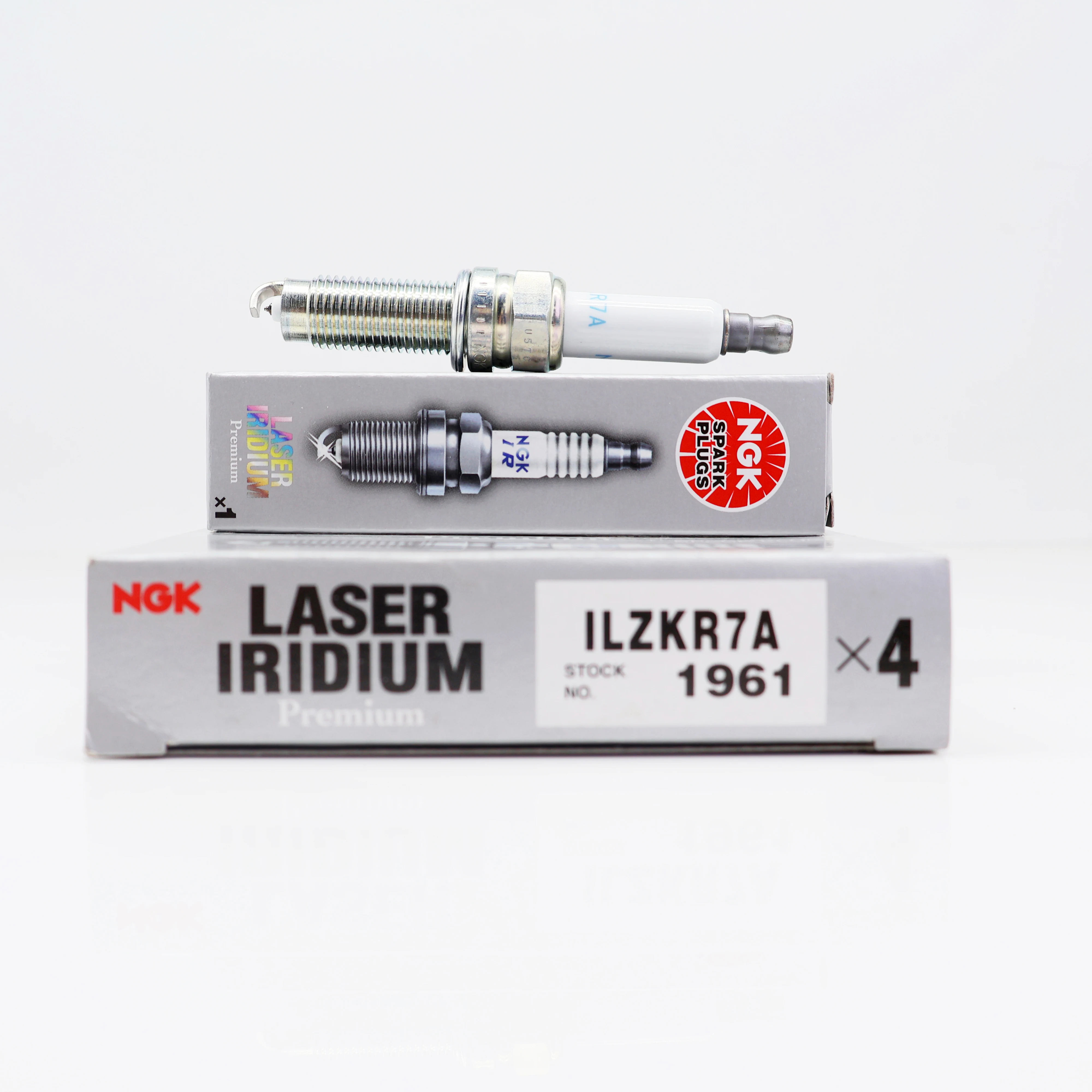 NGK Laser Iridium Spark Plug ILZKR7A 1961 Original Genuine Product for AUDI,BENTLEY,LAMBORGHINI,SEAT,SKODA,VW OEM:101905622