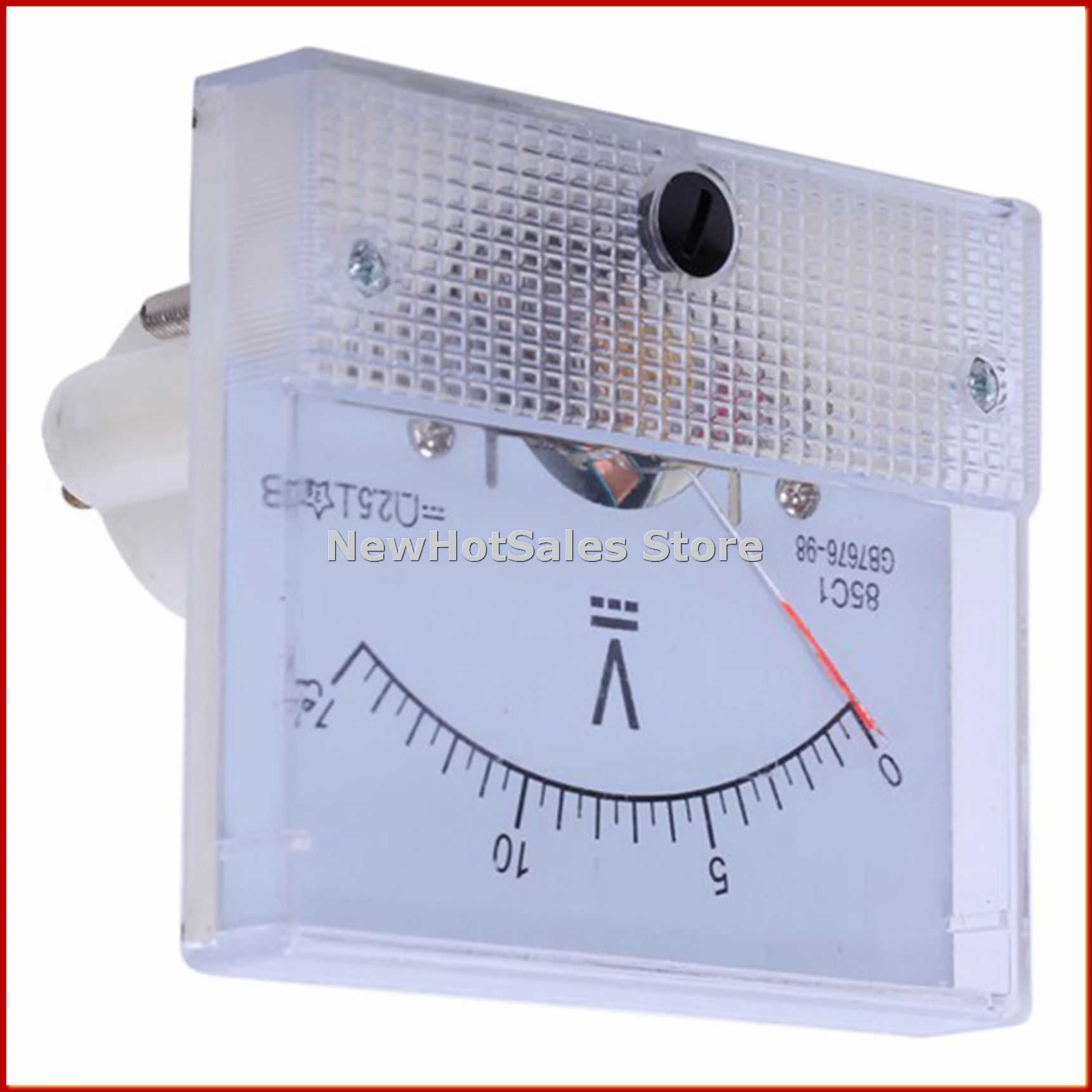 Pointer Type DC Voltmeter, 85C1 DC 0-15V Mechanical Analog Voltage Panel Meter-A74P
