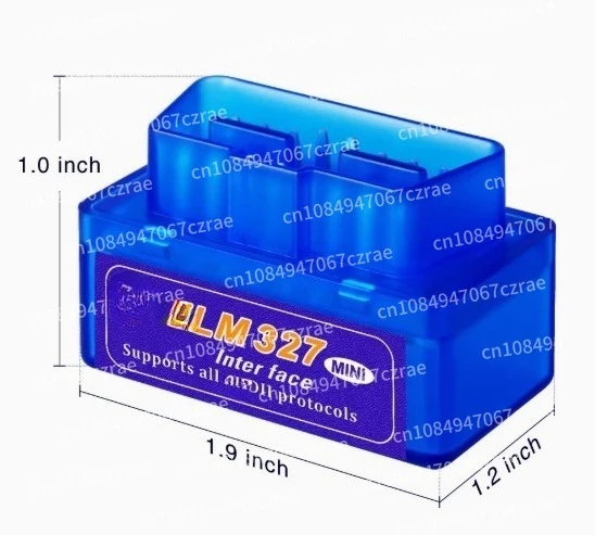 

Car Fault Detector MINI E L M327 V2.1/V1.5 Dual Mode Bluetooth 5.1 O B D Car Scanner