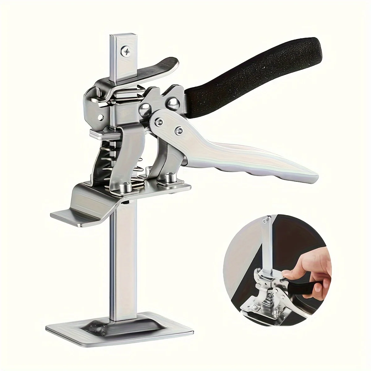 Labor-Saving Arm Jack Hand Lifting Tool for Door Panel Drywall Cabinet Board and Tile Height Adjusting Elevator Tools