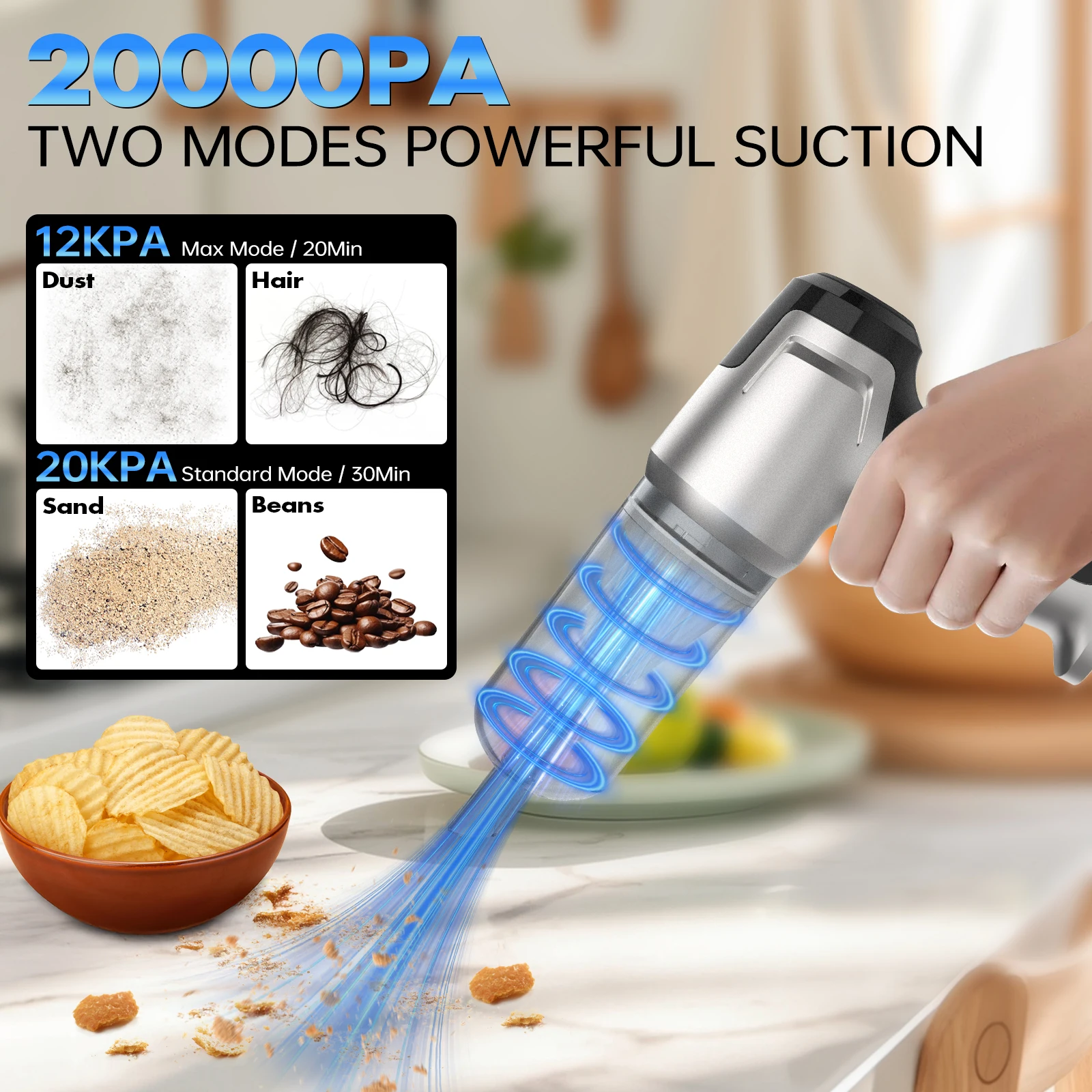 Omeser T98A Car Vacuum Cleaner Cordless Powerful Wireless Cleaner Vacuum Cleaner Cleaning Machine Portable Mini High Quality