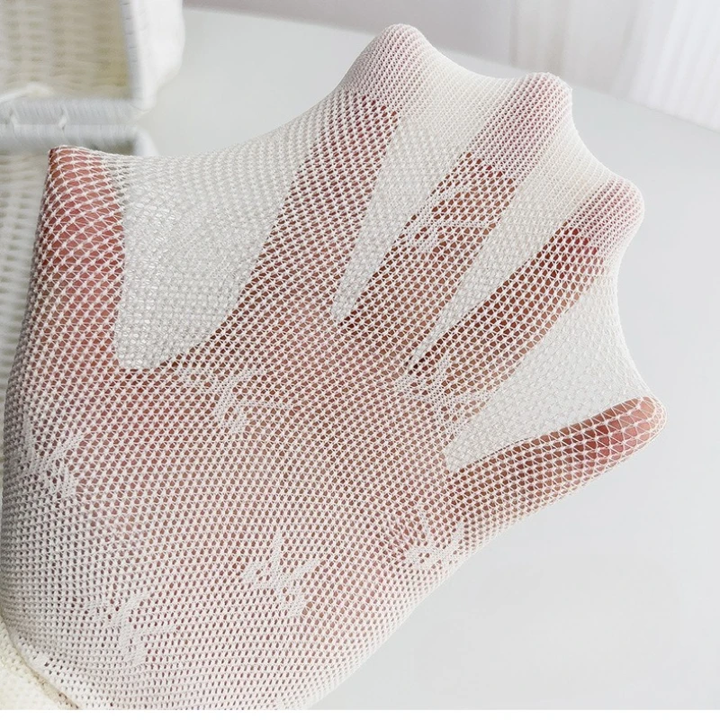 Japanese-style Bow Pantyhose for Children Summer Lightweight Breathable Mesh Versatile Tights JK Lolita Kawaii Girls Stockings