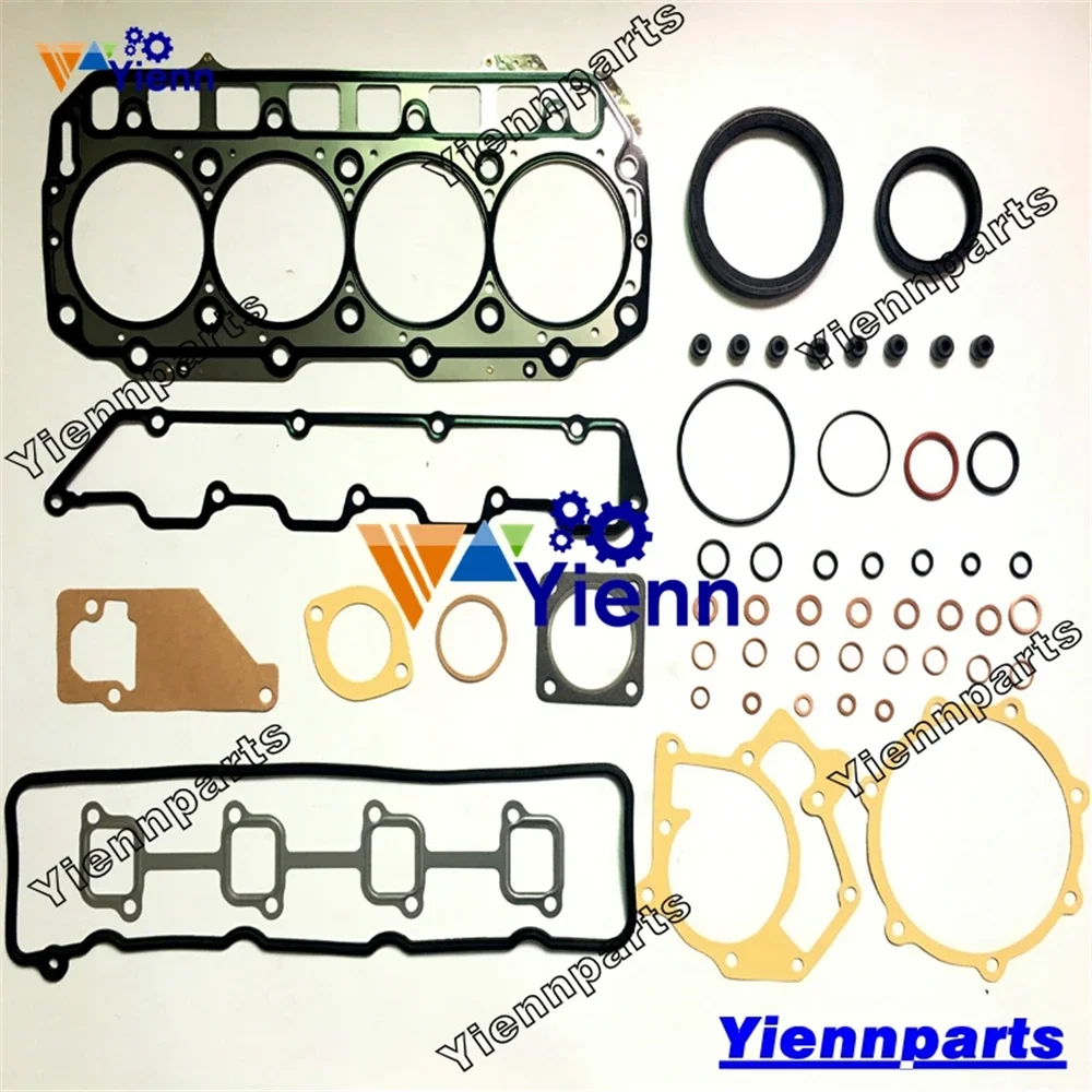 4TNV98 Overhaul Full Gasket Kit Head Gasket For Yanmar 129907-01331 Tractor CT651 AF655 AF660 AF665 EG765 Engine Repair Parts