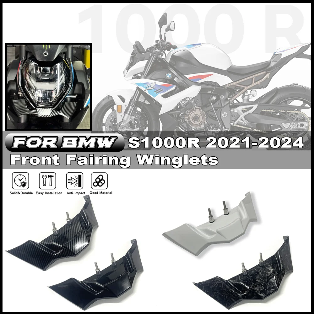 

For BMW S1000R M1000R S 1000 R 2021 2022 2023 2024 Motorcycle Accessories Forward Air Lip Cover Fairing Front Fairing Winglets