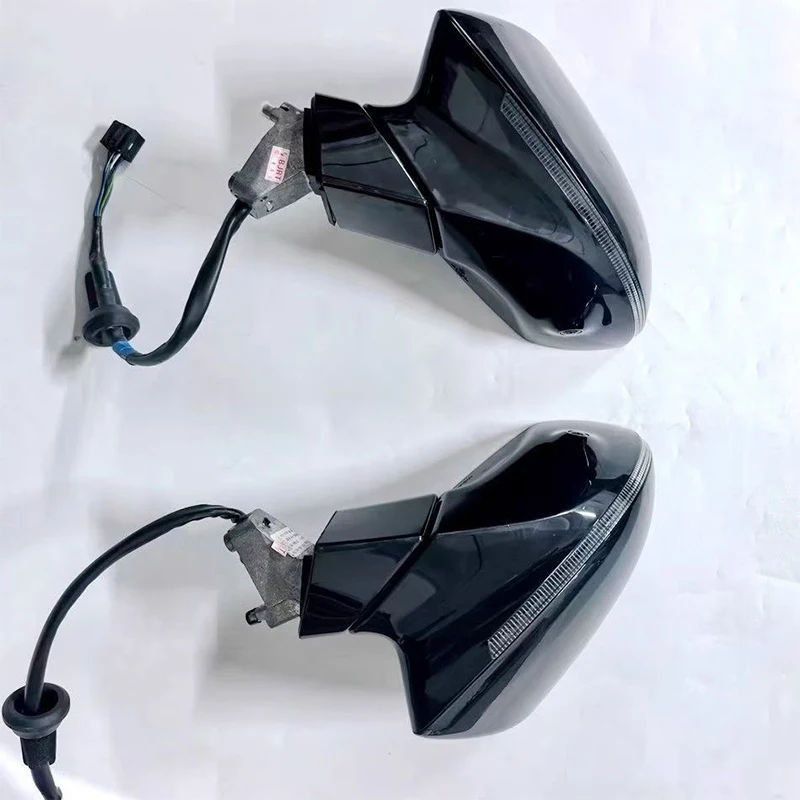 Car Rear Mirror Assembly Rearview Mirror Manual Folding Electric Folding Black Paint for MG 4 MG4 EV Mulan 2022 2023 2024 2025