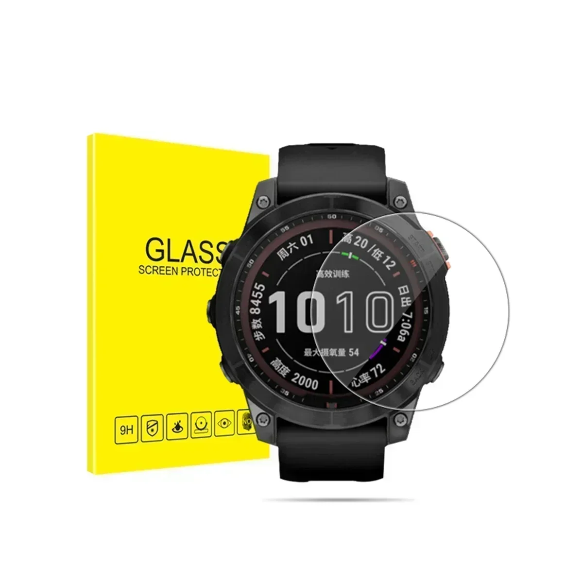 Garmin Fenix 7,7x,7s,6x,6s pro,6,6 s,スマートウォッチ用のサファイアHDスクリーン保護フィルム