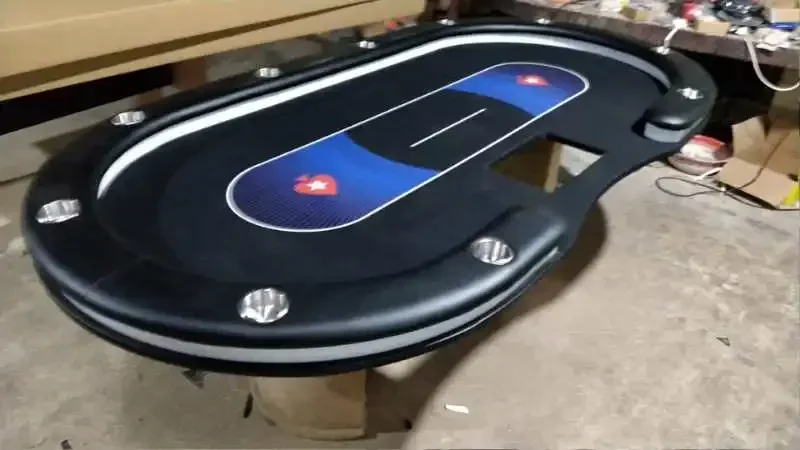 LED Poker Table Casino Texas Table Board Custom Tables