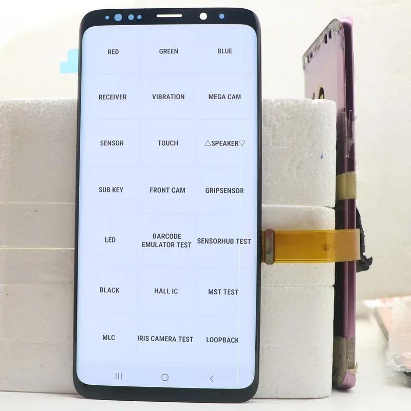 100%  AMOLED Display for SAMSUNG Galaxy S9 Plus G965 G965F SM-G965F/DS S9+ LCD Display Touch Screen Digitizer Repair Part