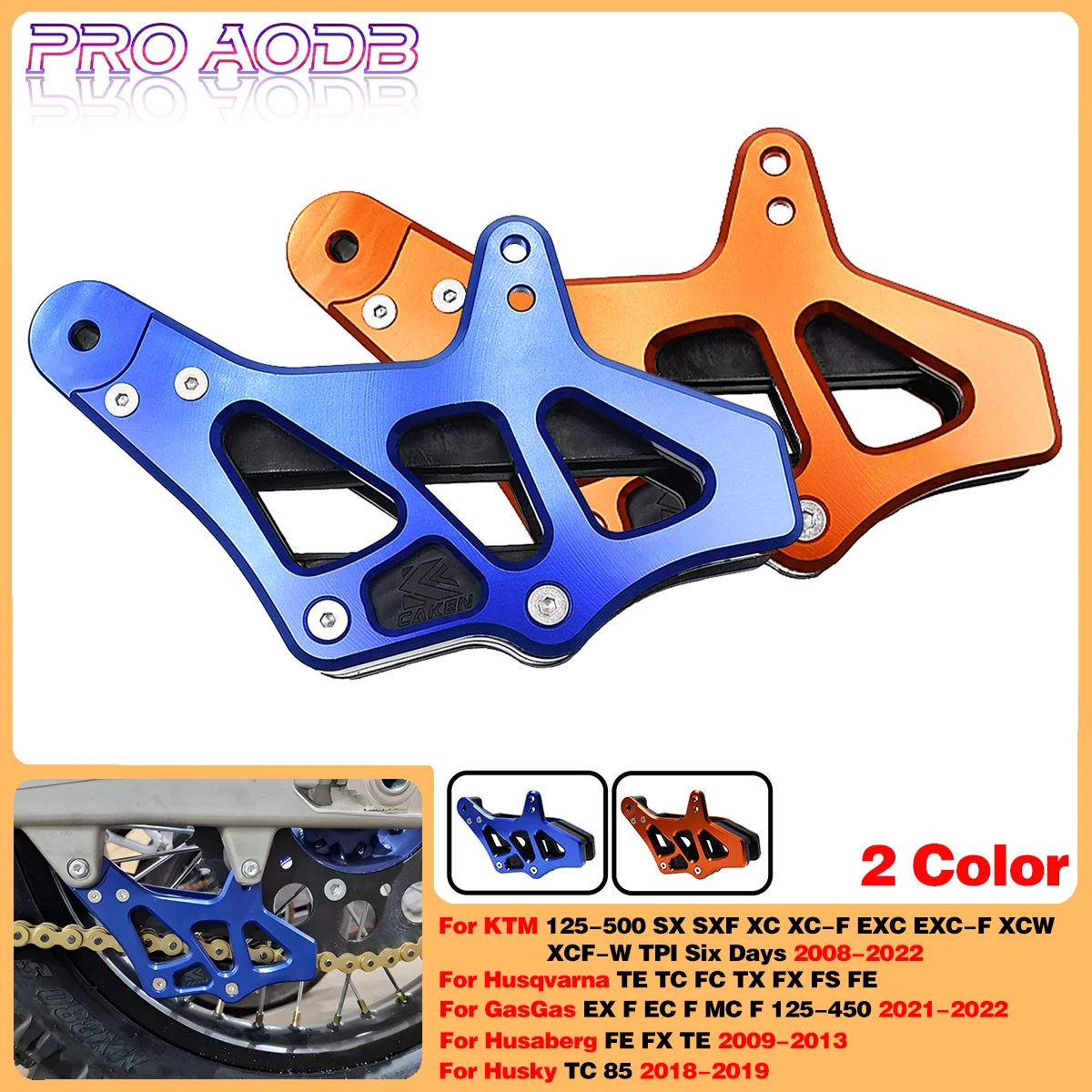 

Motorcycle CNC parts Chain Guide Cover Guard Protector For KTM 125-500 SX SXF XC XC-F EXC EXC-F XCW XCF-W TPI Six Days 2008-2023