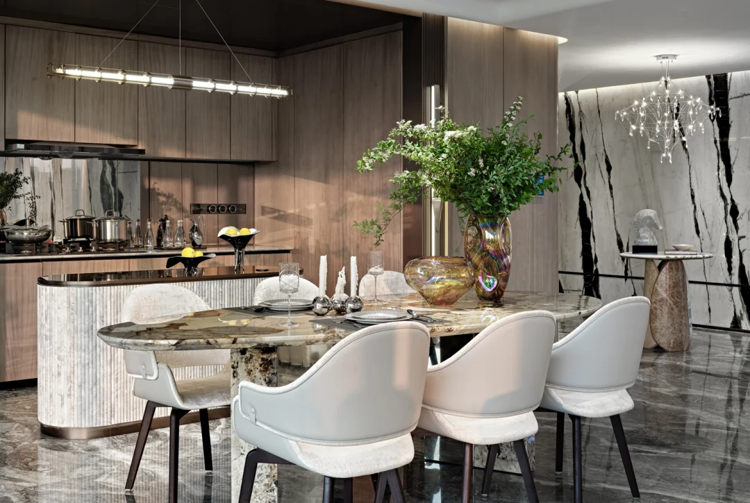 Sanhai Light التصميم الداخلي البناء رسم الشقة الخطة الرئيسية تخطيط Dreamhouse غرفة المعيشة