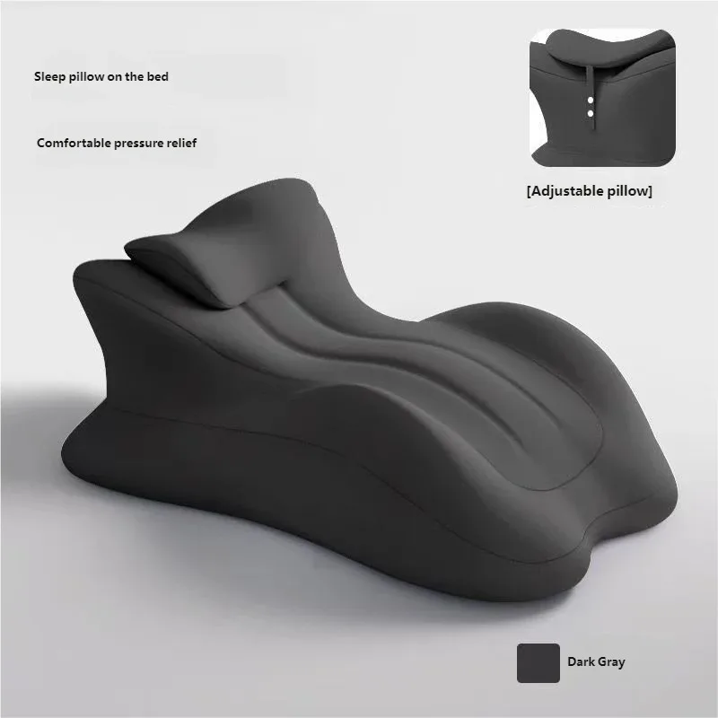 Wedge Pillow Multi-Positional Memory Foam Ergonomic Pillow with Removable Cover Couple Bed Pillow for Body Pain Relief