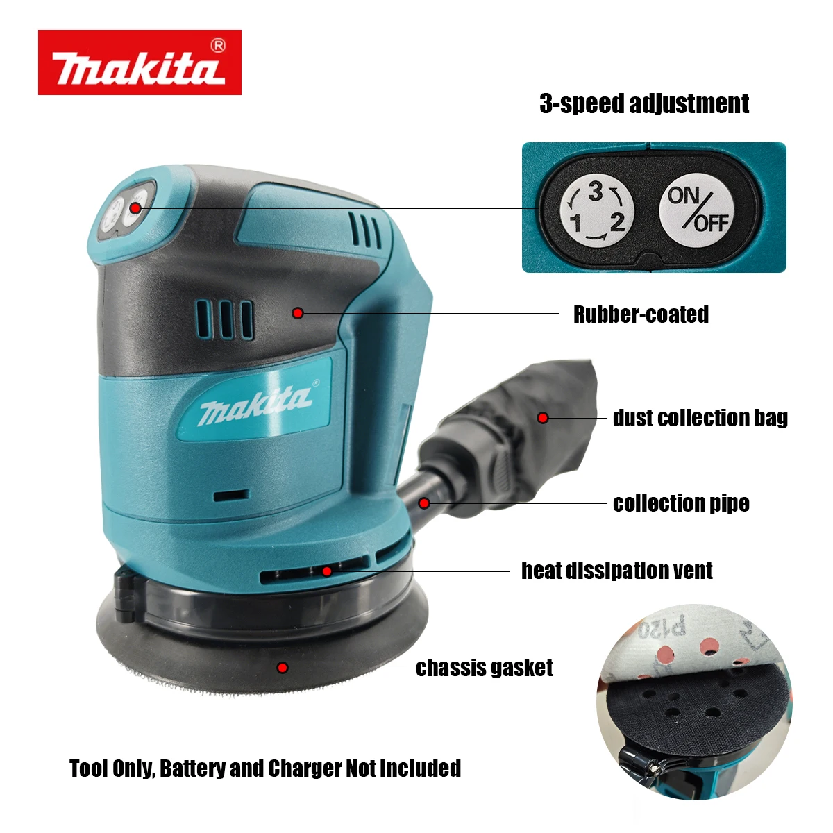 Thumbnail 2 - #11 Cheapest Orbital Sander Tools Deals You Can Get