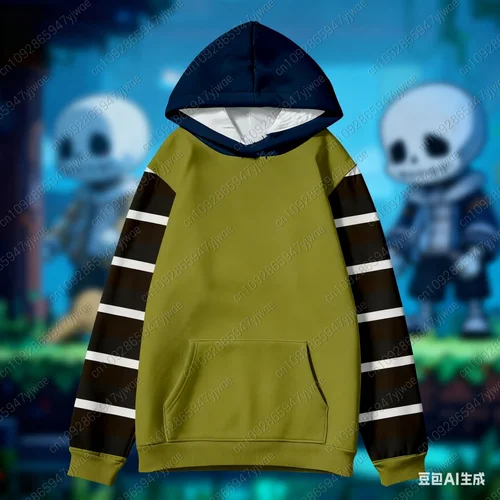 Imagen 2 del producto Creepypasta Sudadera con capucha, chaqueta Ticci Toby, disfraz de Cosplay, sudadera 3d de Anime, jersey informal de otoño para hombre, Sudadera con capucha de talla grande