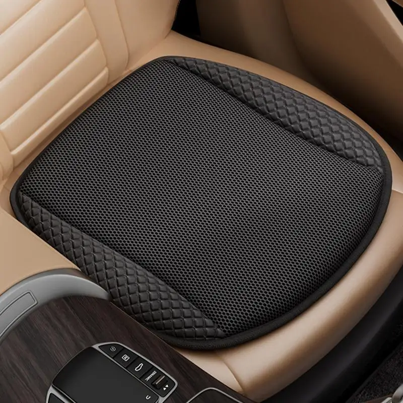 Breathable Ice Silk Cover Cushion Universl Summer Car Cooling Seat Cushion 5 Fans Three-Speed Adjustable Seat Cushion For Cars