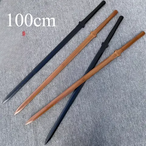 나무 양손 검, 당청 칼, 대나무, 훈련