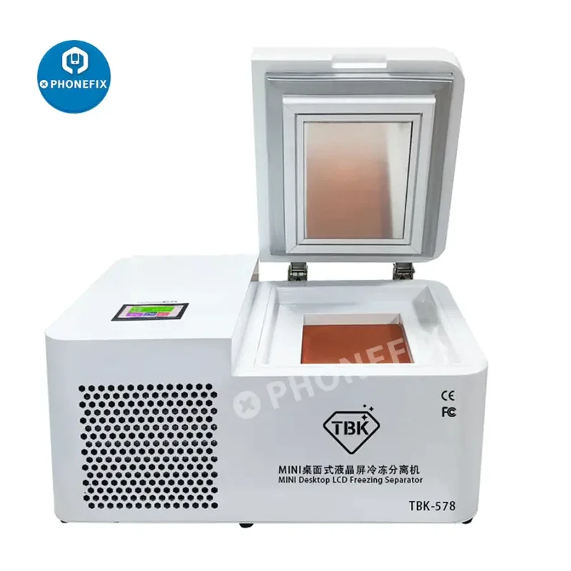 

TBK-578-185 Degree Phone Tablet LCD Frozen Separating Demolition Machine 800W Mini Desktop LCD Freezing Laminating Separator