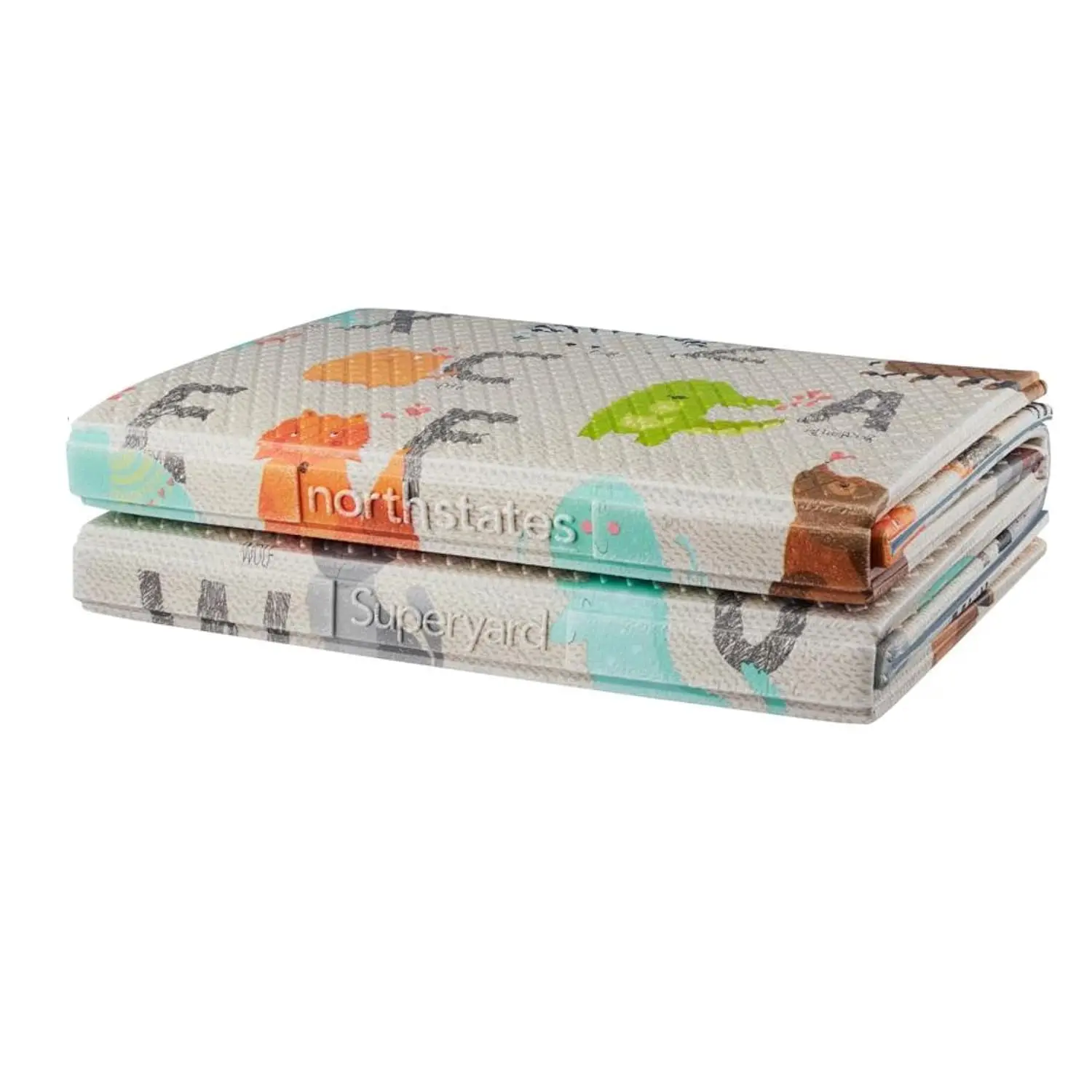 

Extra Large Foldable Baby Play Mat, 71x71 Inch, Water-Resistant & Educational ABC Design for Indoor Outdoor Use