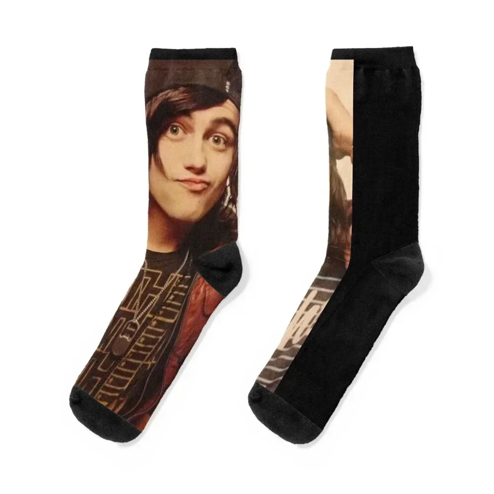 

Kellin Quinn and Vic Fuentes Socks heated warm winter floor bright garter Socks Women's Men's
