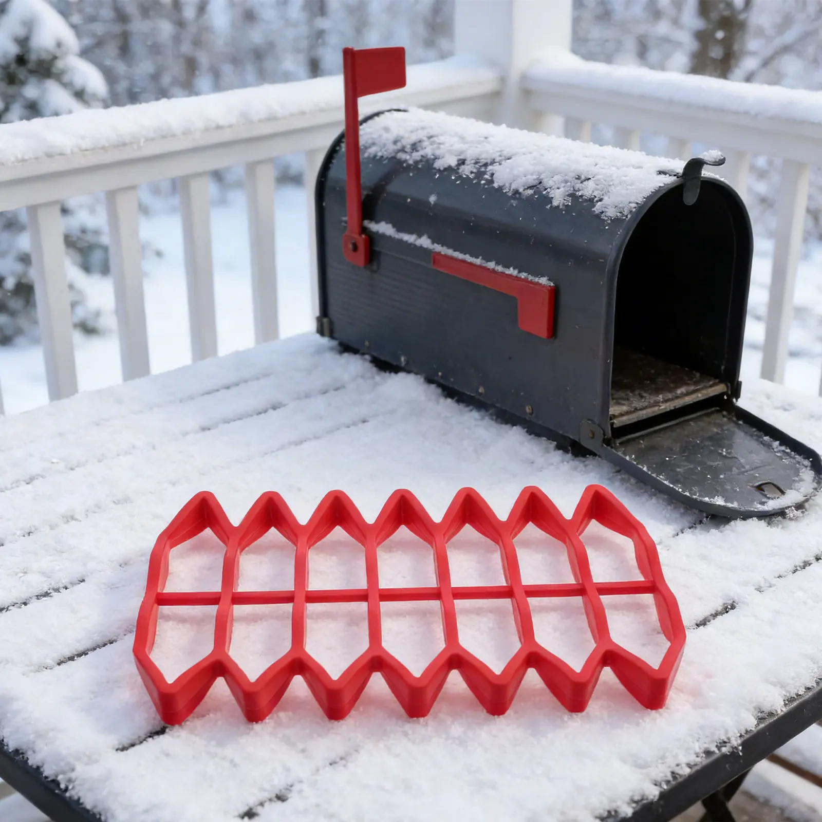 

Mailbox Waterproof Base Mailbox Accessories Silicone Mailbox Cushion Insert Tray Anti-Splash Bottom Liner outdoor Mail Protect
