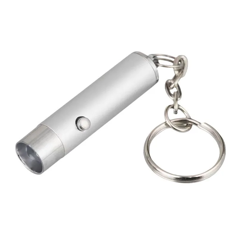 Ultraviolet Counterfeit Detector LED Keychain UV Purple Lamp Fluorescent Anti-counterfeiting Detection Lamp