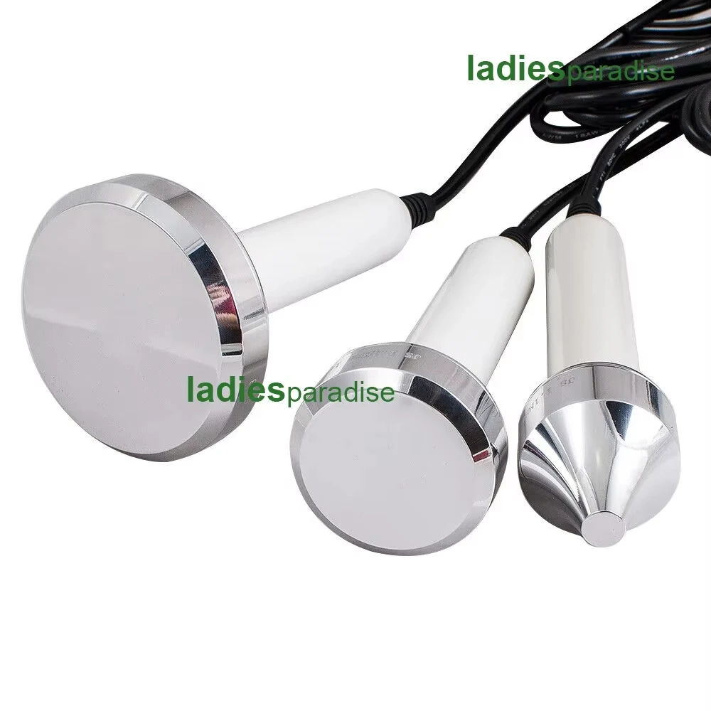 Desktop 3-in-1 Ultrasone Golf Lead-in Schoonheidsinstrument Gezichtsverzorging Oog Anti-aging Huid Verstevigend Schoonheidsapparaat