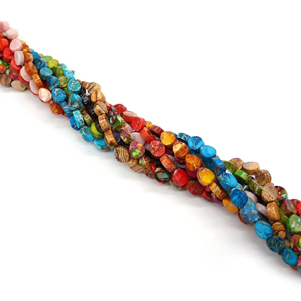 

Натуральный цвет императорского камня, синтетическая бирюза, полированная вода, в форме капли, свободные бусины с прямыми отверстиями, аксессуары для самостоятельного изготовления, ожерелья