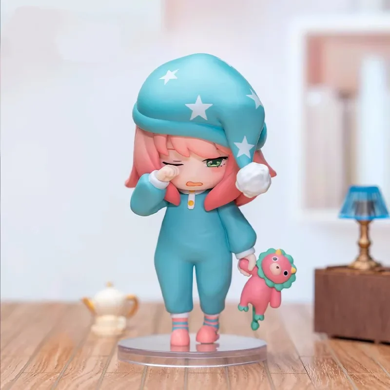 Caja ciega Original de la serie Spy X Family Anya, juguetes con figuras bonitas, muñeca, caja misteriosa, modelo Kawaii, bolsa sorpresa para niñas, regalo de cumpleaños