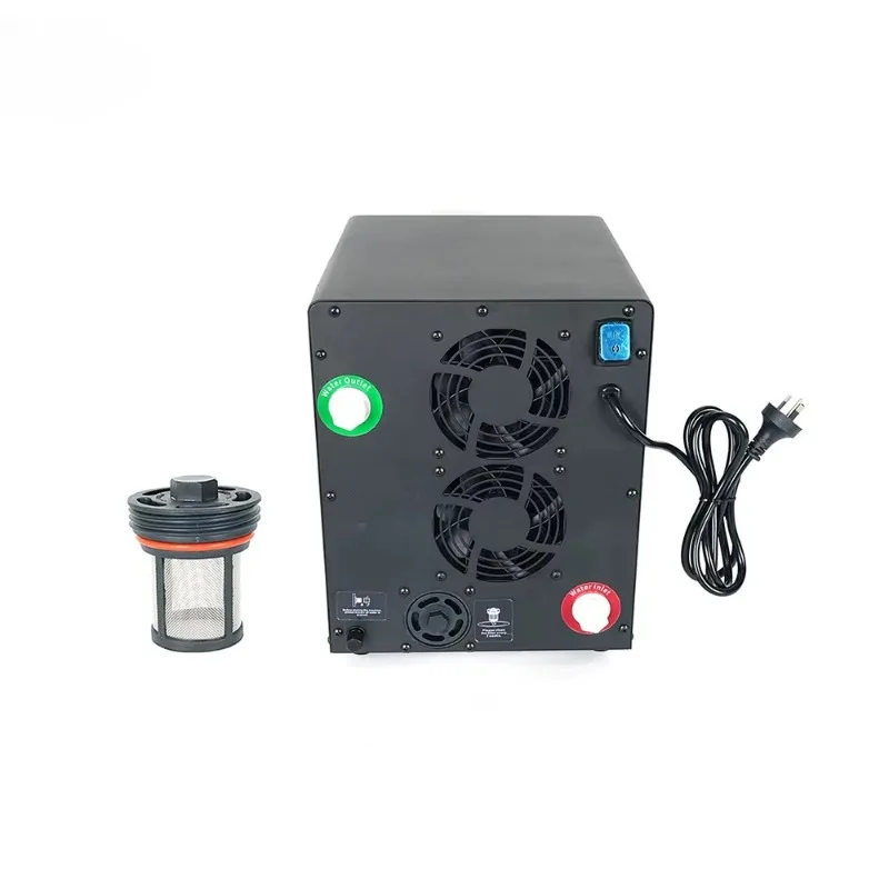 STLF Mini 0.3hp Water Chiller 110/220V Ice Bath Chiller for Hou‘sehold Sa’una R410A Compressor PLC Core Chilling Equipment
