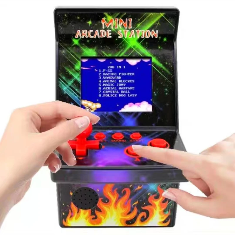 Retro mini arcade handheld game console 1980s Nostalgia Street game machine nostalgic toy boyfriend boys gift with 240 fun games