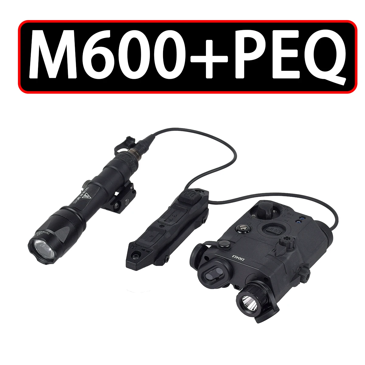 

Tactical Airsoft UHP AN PEQ 15 PEQ-15 LA5C Red Dot Green Blue Laser Indicator IR Fill Light Hunting Scout AR15 20MM Rail