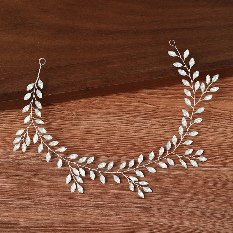 Women Headbands Hair Jewelry Wedding Hair Accessories For Women Rhinestone Pearl Headband Bride Tiara Hairbands Accessories
