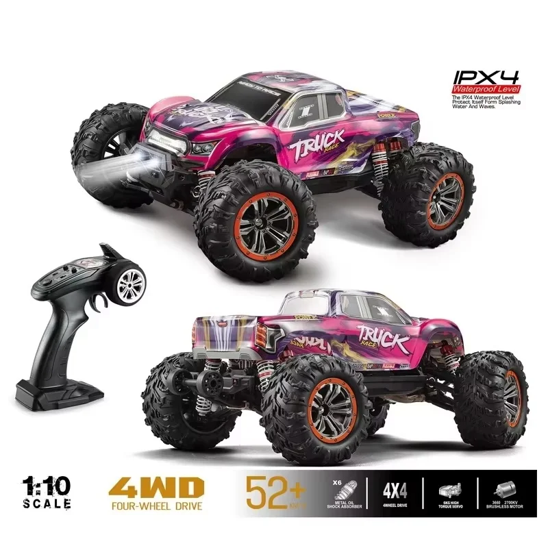 Xinlehong New 1/10 4wd High-Speed Model Car Brushless Motor Boys' Toy Drifting Rc High-Speed Car Remote Control Car Gift