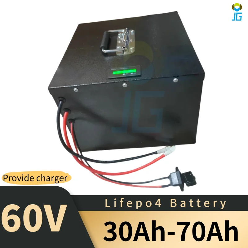 

Lifepo4 аккумулятор 60 В 50 Ач 60 Ач 40 Ач 30 Ач 70 Ач для 2 кВт 3000 Вт 1000 Вт автомобиля снегоход гольф-кар