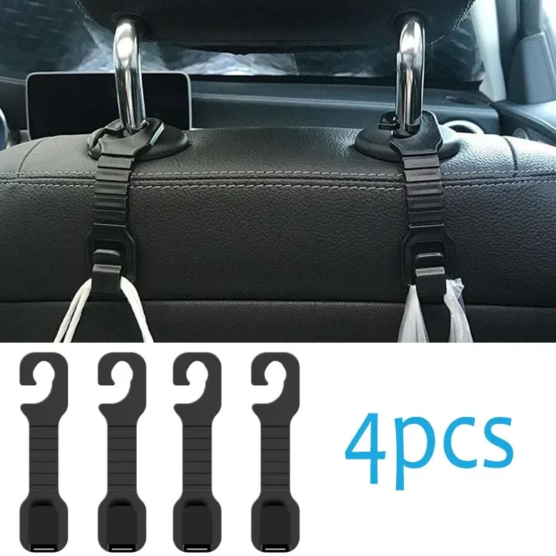 1PC Universal Hidden Seatback Hooks, Multifunctional Seat Back Storage Hanger for Vehicles, Portable Organizer for Bags