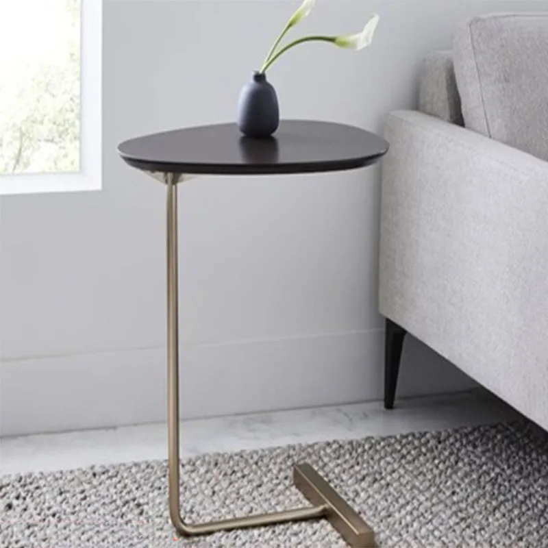 モダンなスタイルの小さなコーヒーテーブル無垢材のサイドテーブルクリエイティブなティーテーブルkdr-777