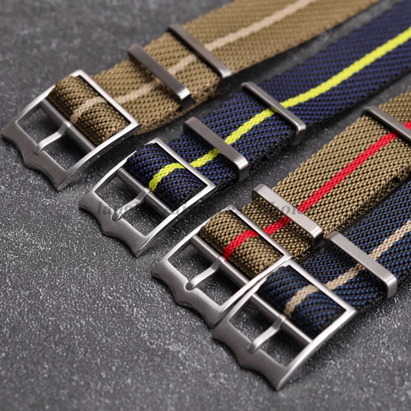 Premium Nylon Watch Band for Tudor Army Military Canvas Strap 20mm 22mm Fabric Bracelet for Seiko for Omega Men Women Wristband