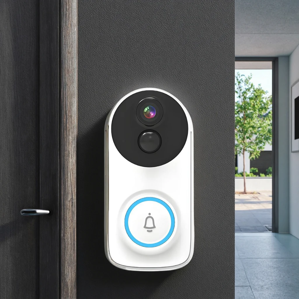 Smart Doorbell with Long Standby Low Illumination High Image Quality 3MP Camera Security Video Door Phone/Camera