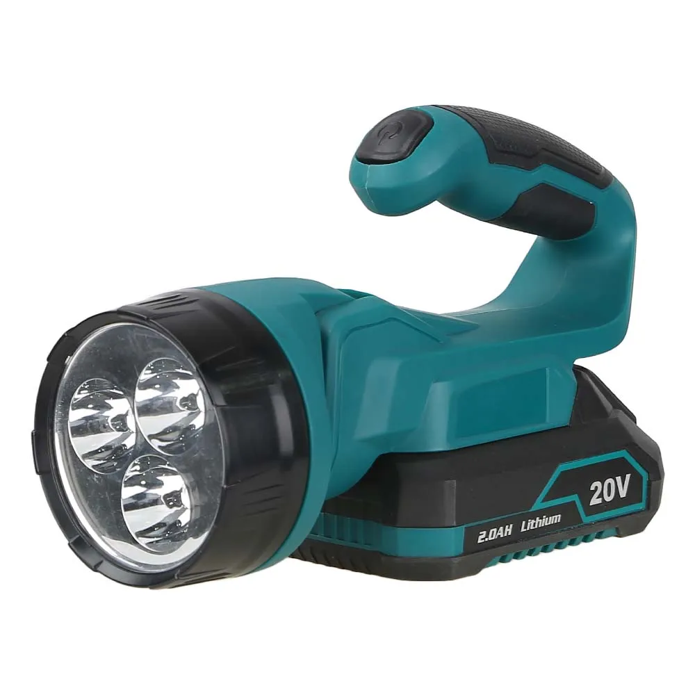 LCL777-9 Cordless Lamp 20v Li-ion Tool Rechargeable Torch Led Flashlights Torches With Lithium Battery